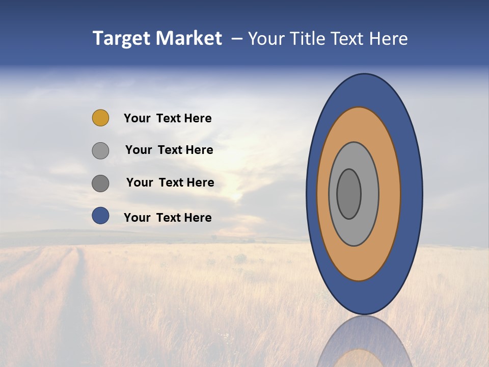 Country Sky Meadow PowerPoint Template