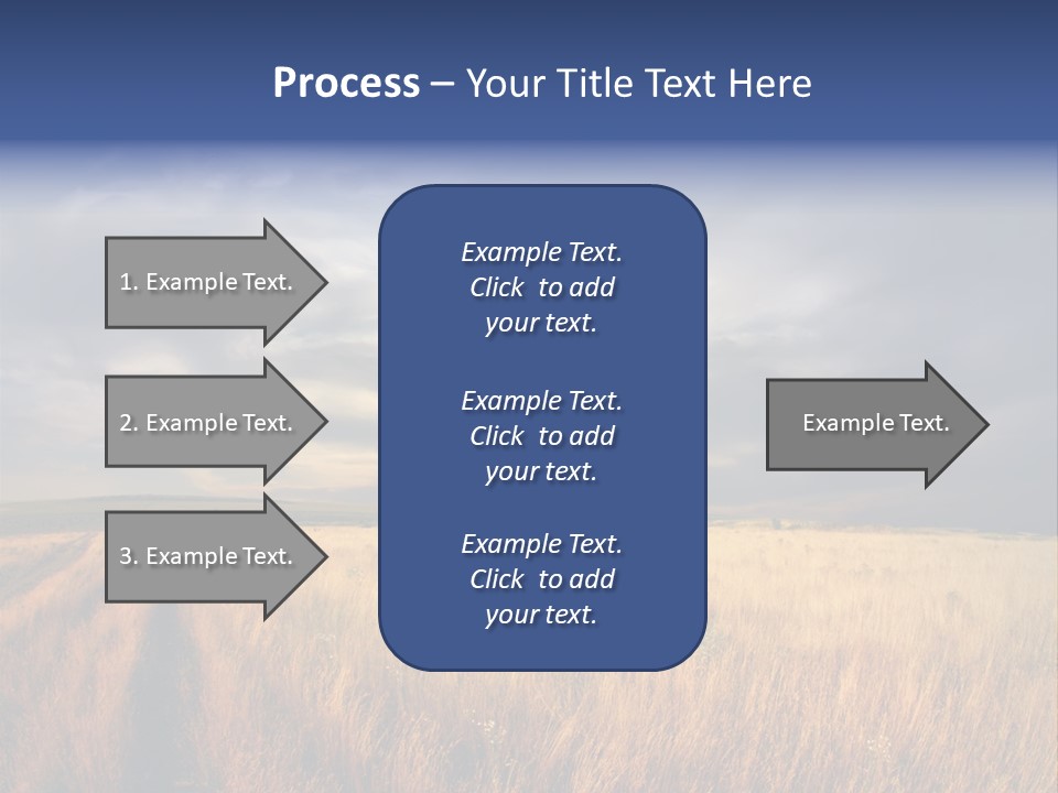 Country Sky Meadow PowerPoint Template
