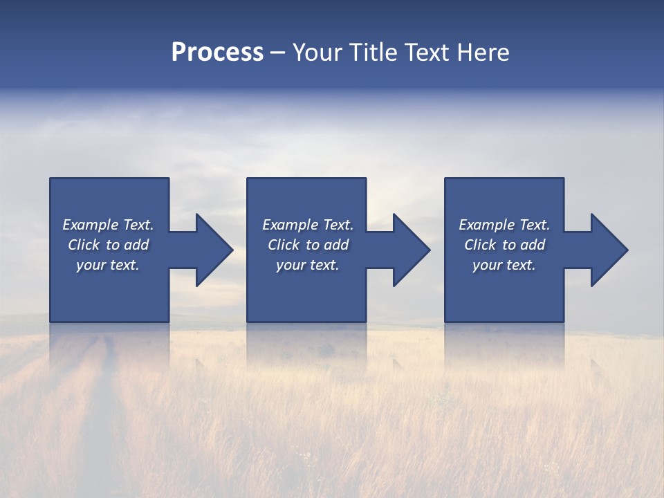 Country Sky Meadow PowerPoint Template