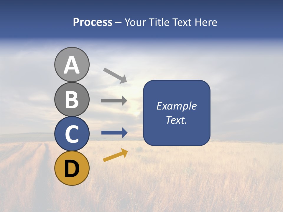 Country Sky Meadow PowerPoint Template