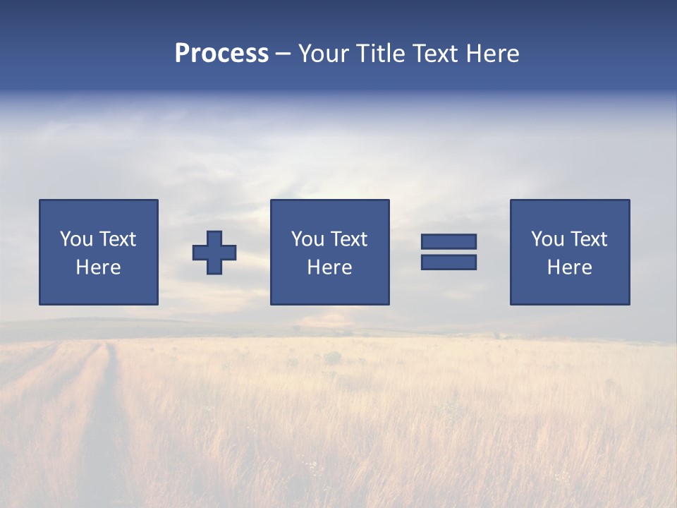Country Sky Meadow PowerPoint Template