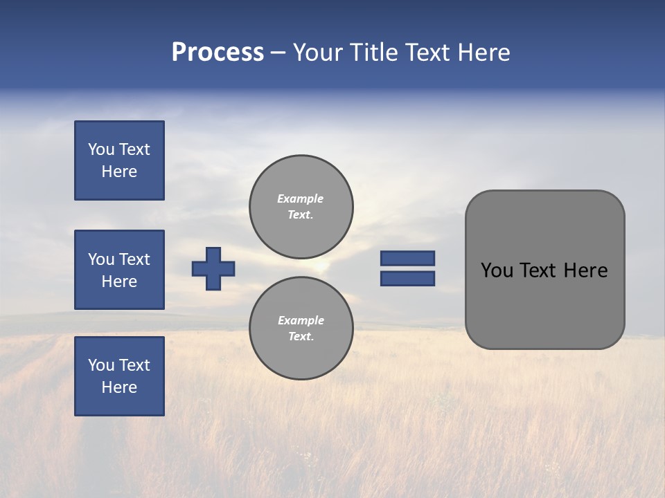 Country Sky Meadow PowerPoint Template