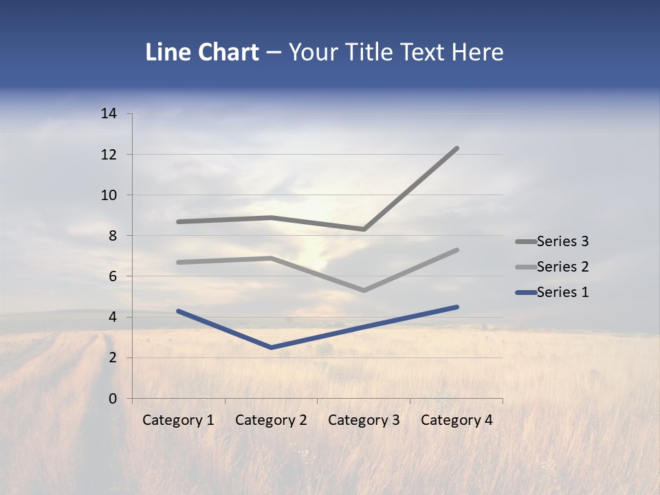 Country Sky Meadow PowerPoint Template