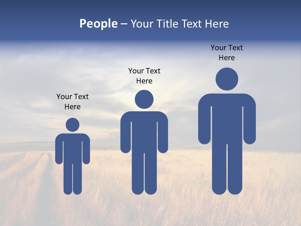 Country Sky Meadow PowerPoint Template