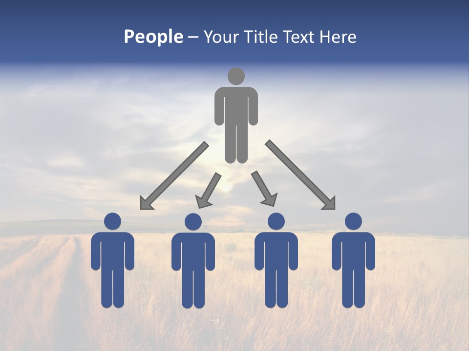 Country Sky Meadow PowerPoint Template