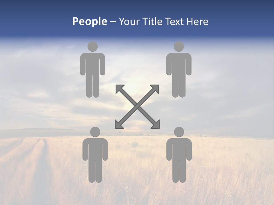 Country Sky Meadow PowerPoint Template