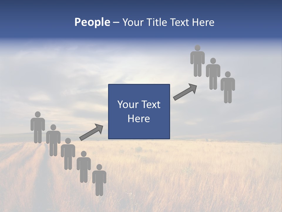 Country Sky Meadow PowerPoint Template