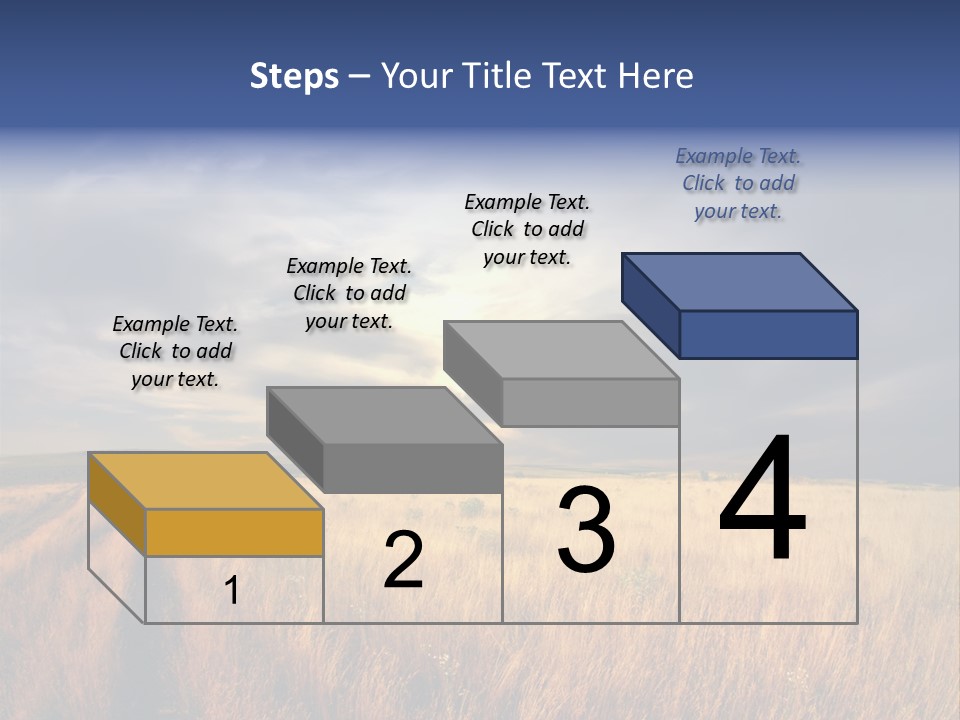 Country Sky Meadow PowerPoint Template
