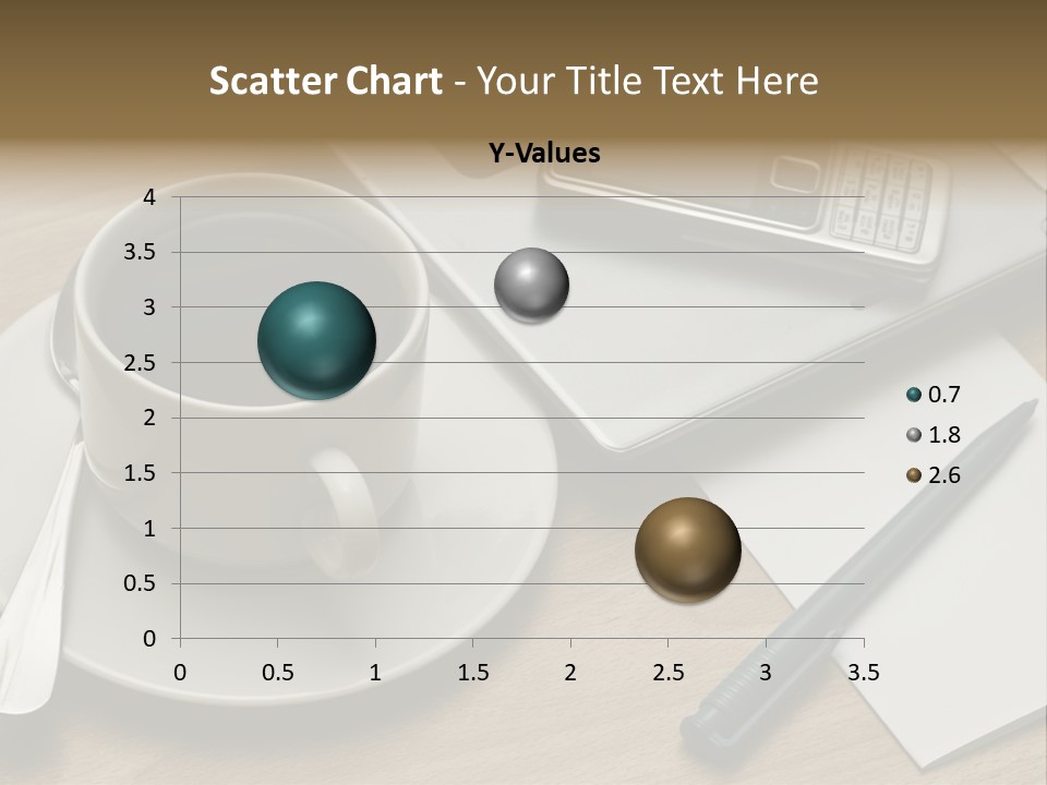 Mobile Communication Keyboard PowerPoint Template