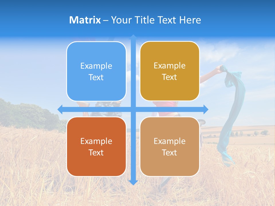 Woman Happy PowerPoint Template