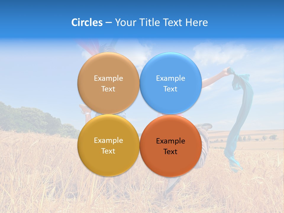 Woman Happy PowerPoint Template