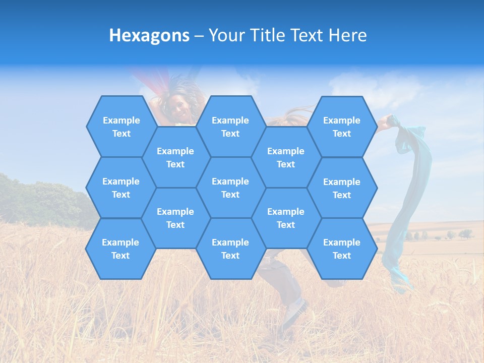 Woman Happy PowerPoint Template