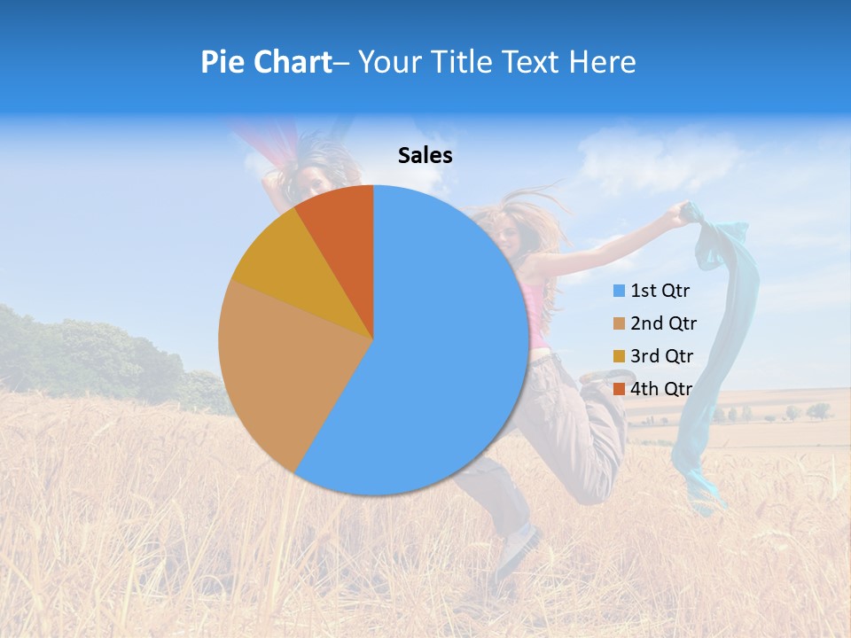 Woman Happy PowerPoint Template