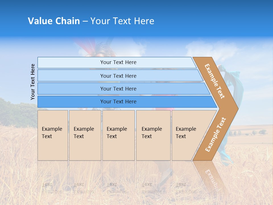 Woman Happy PowerPoint Template