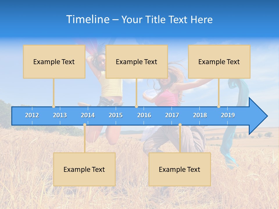 Woman Happy PowerPoint Template