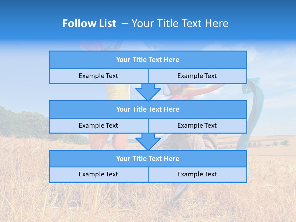 Woman Happy PowerPoint Template