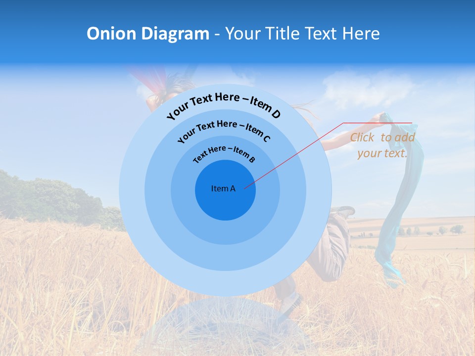 Woman Happy PowerPoint Template