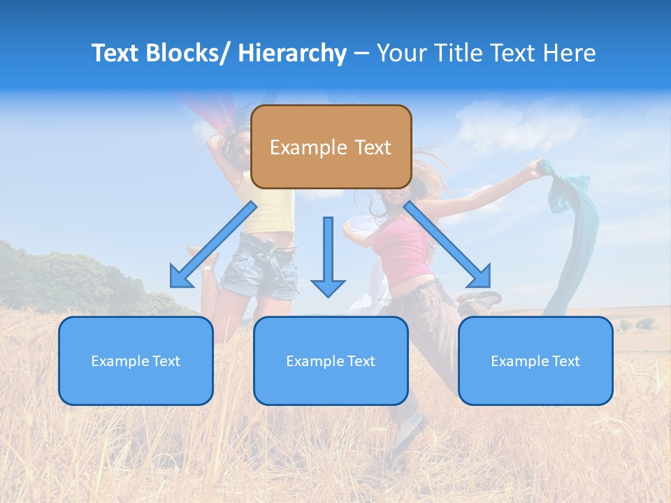 Woman Happy PowerPoint Template