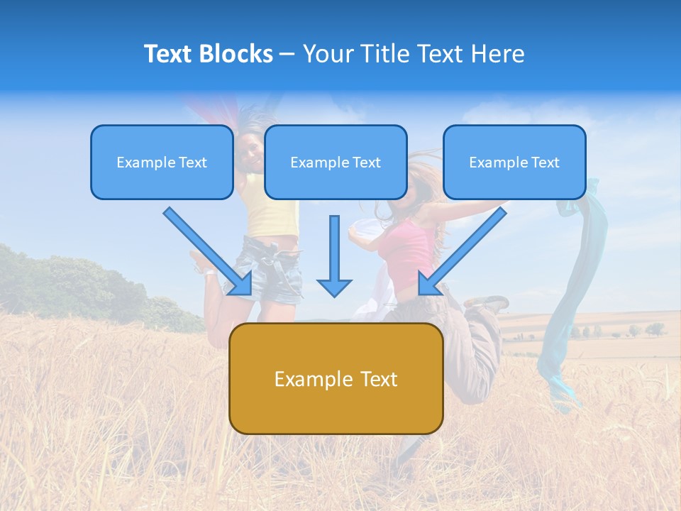 Woman Happy PowerPoint Template