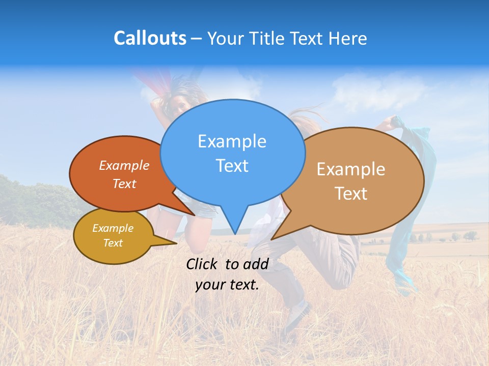 Woman Happy PowerPoint Template