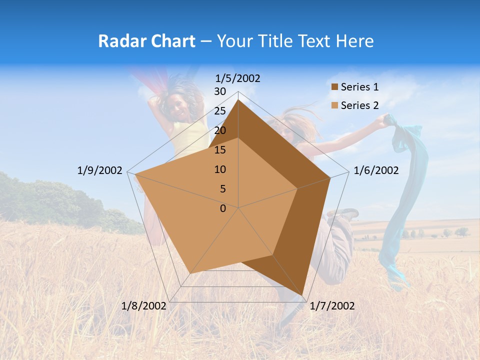 Woman Happy PowerPoint Template