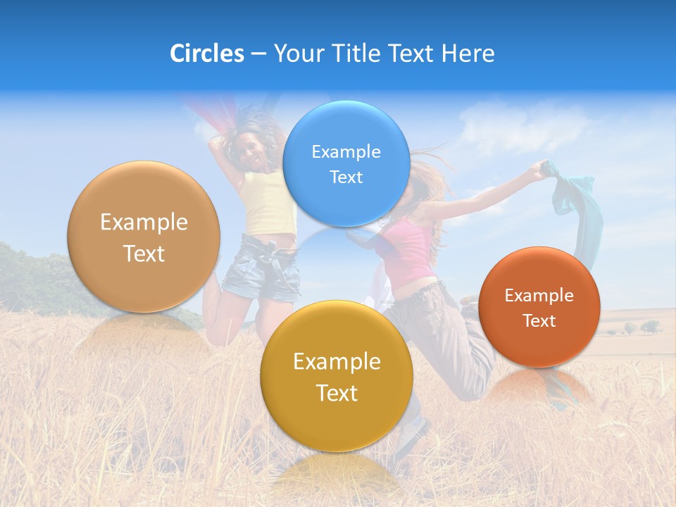 Woman Happy PowerPoint Template