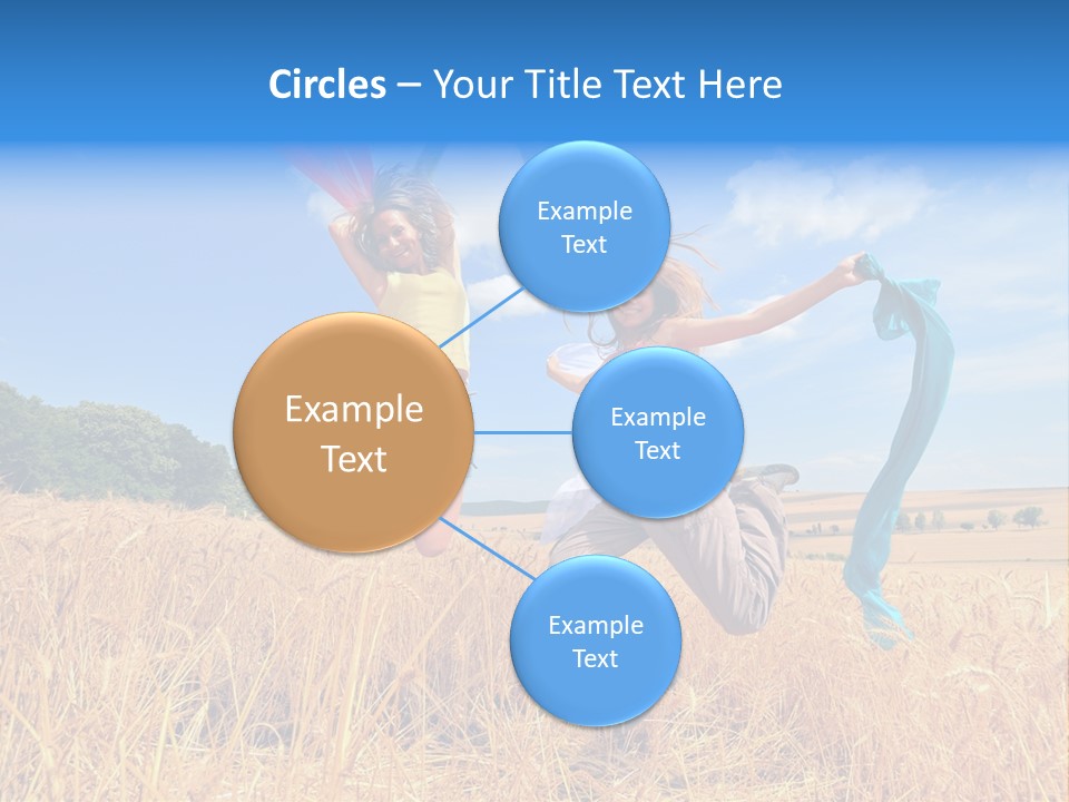 Woman Happy PowerPoint Template