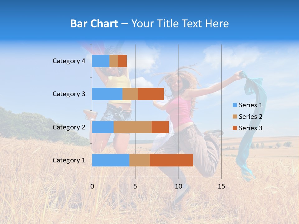Woman Happy PowerPoint Template