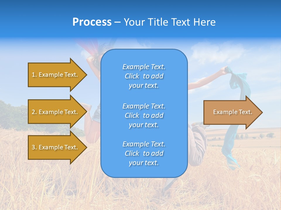 Woman Happy PowerPoint Template