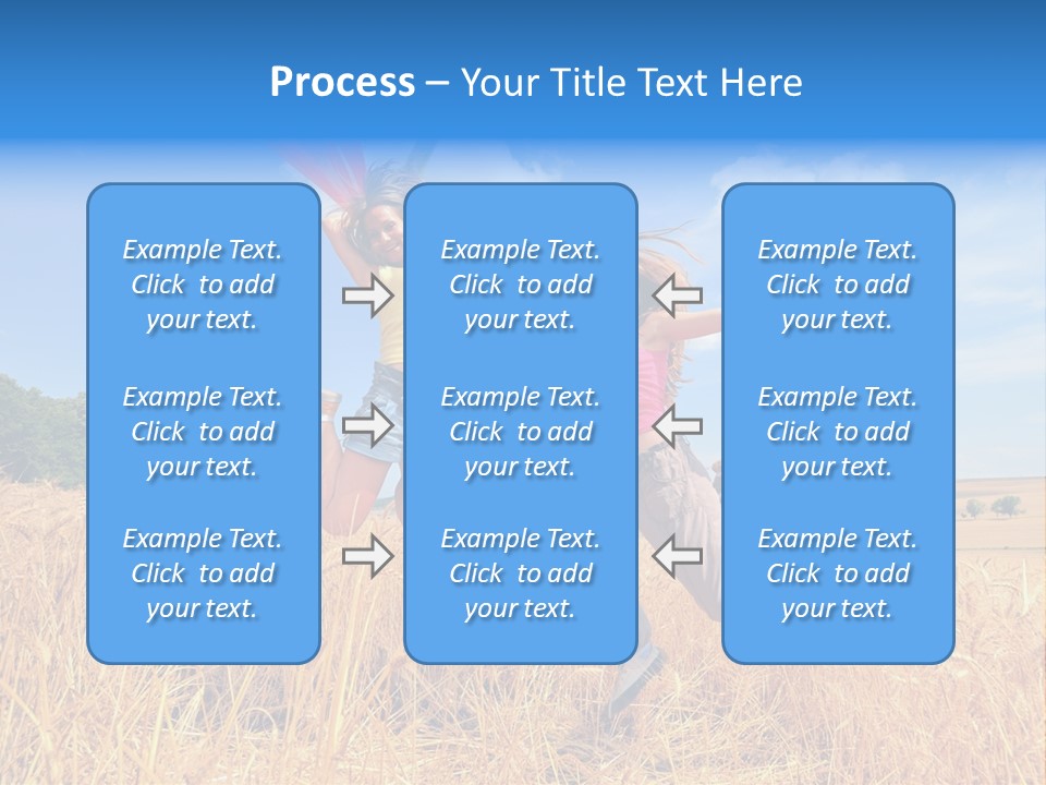 Woman Happy PowerPoint Template
