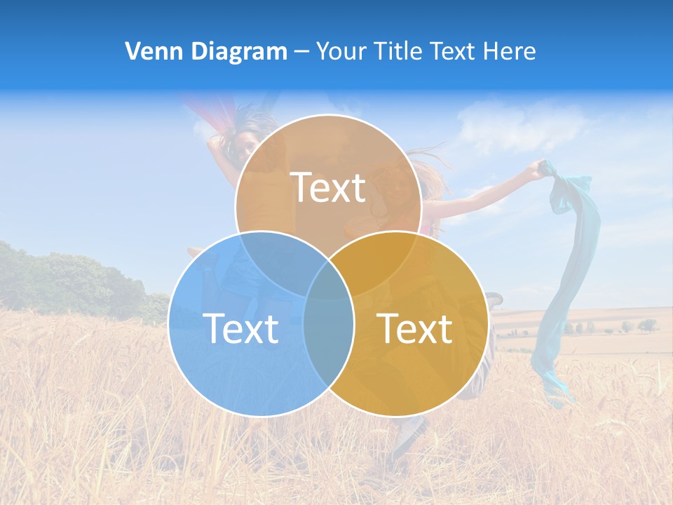 Woman Happy PowerPoint Template