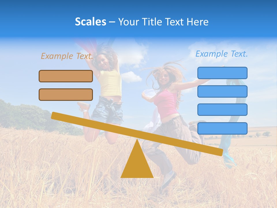 Woman Happy PowerPoint Template