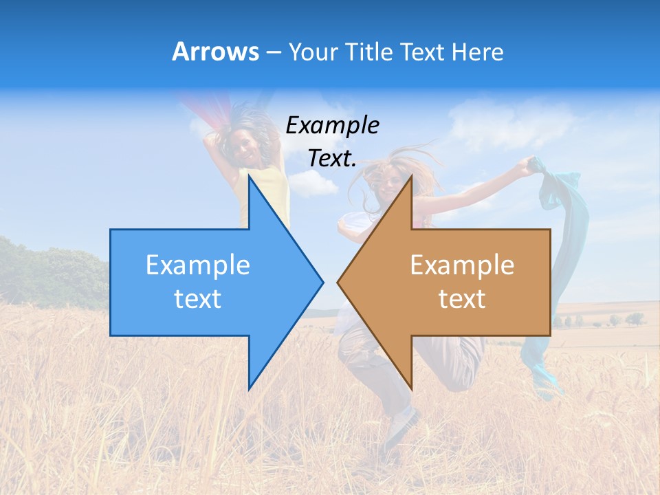 Woman Happy PowerPoint Template