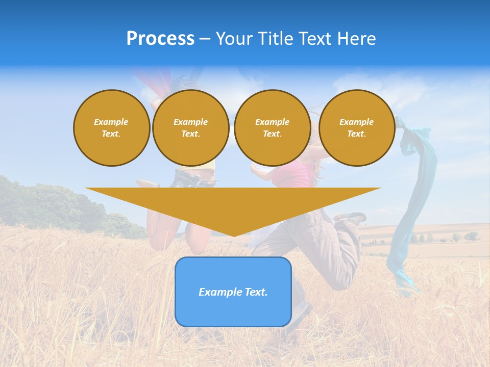 Woman Happy PowerPoint Template