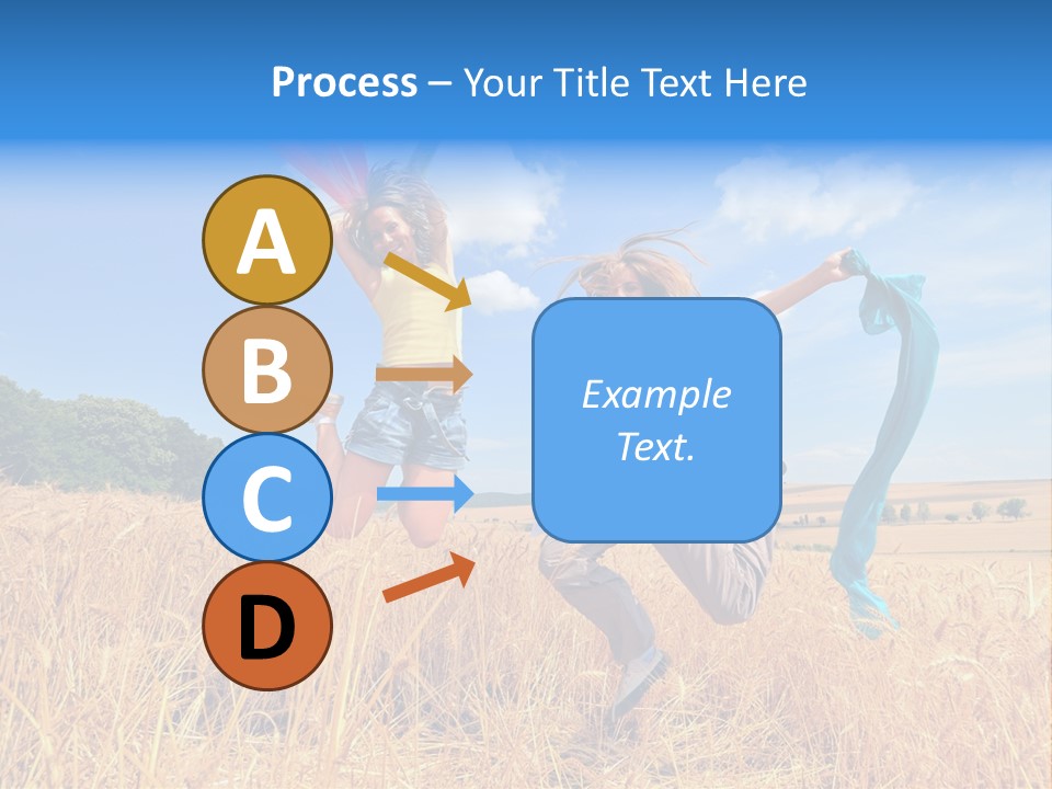 Woman Happy PowerPoint Template