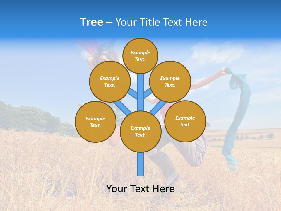 Woman Happy PowerPoint Template