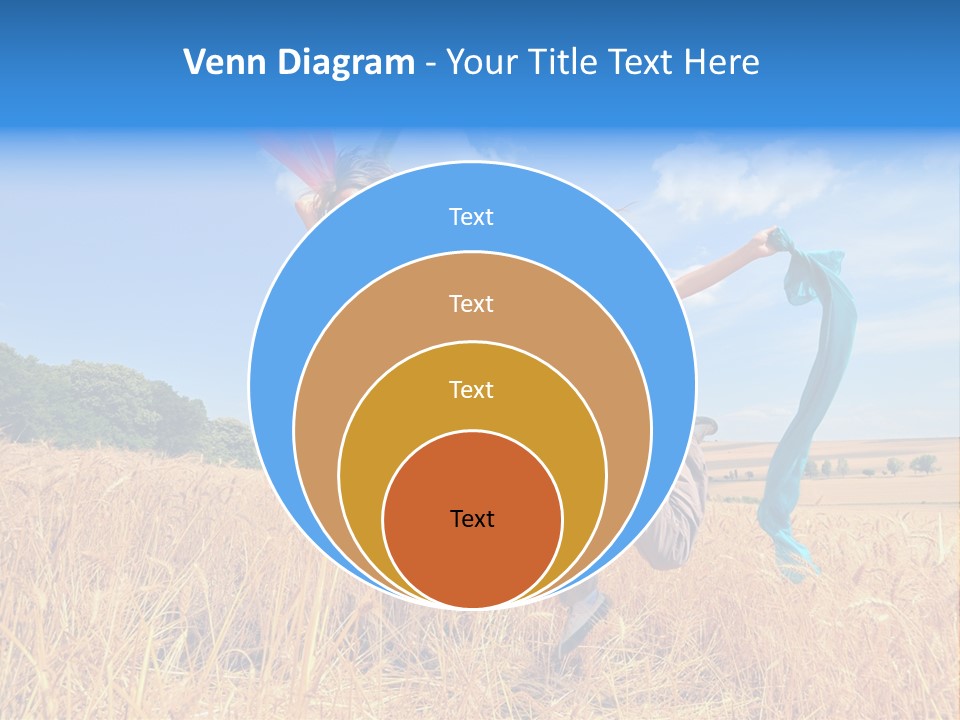 Woman Happy PowerPoint Template