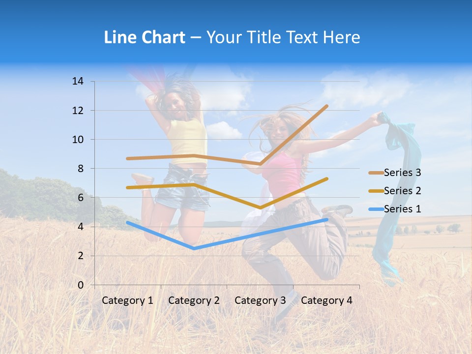 Woman Happy PowerPoint Template
