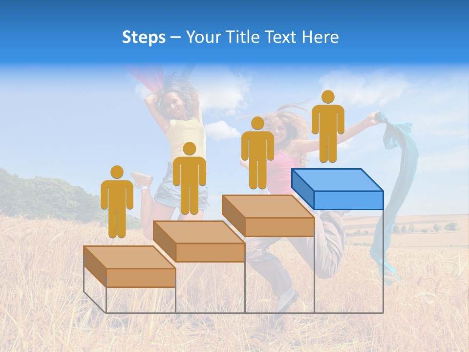 Woman Happy PowerPoint Template