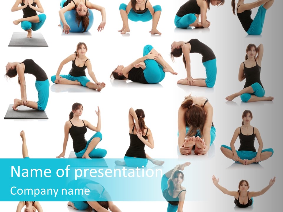 Pregnancy Exercises PowerPoint Template