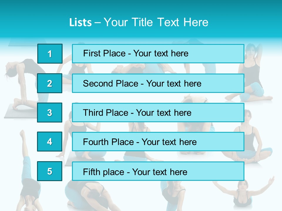 Pregnancy Exercises PowerPoint Template