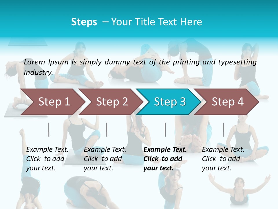 Pregnancy Exercises PowerPoint Template