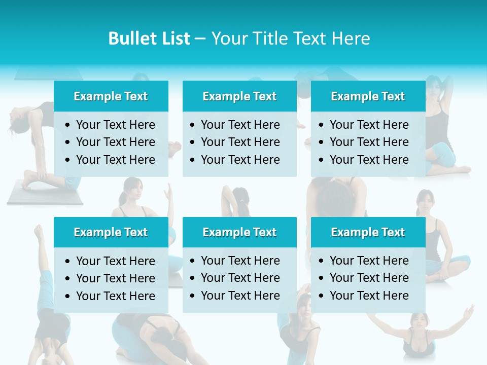 Pregnancy Exercises PowerPoint Template