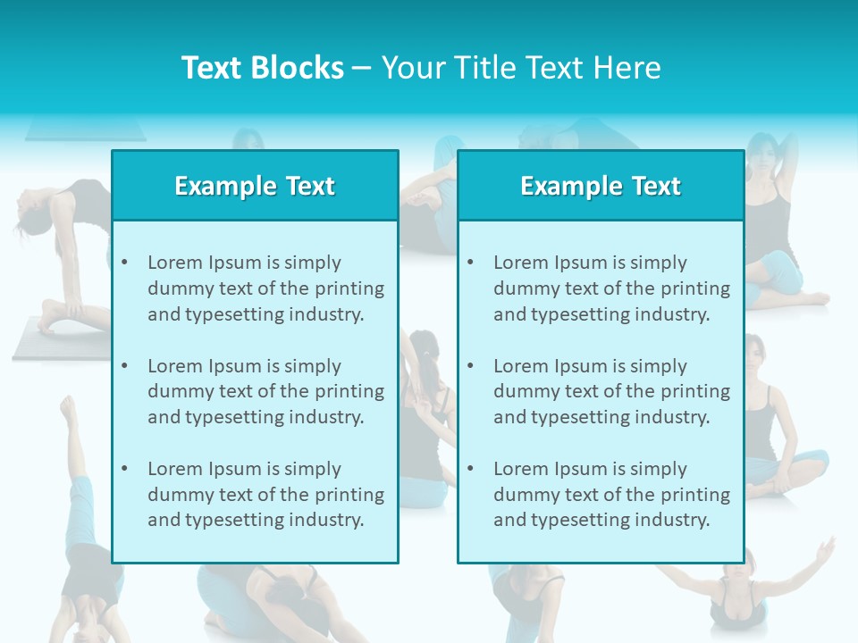 Pregnancy Exercises PowerPoint Template
