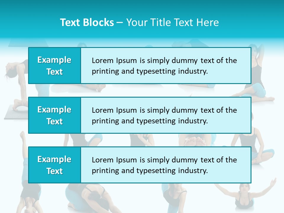 Pregnancy Exercises PowerPoint Template