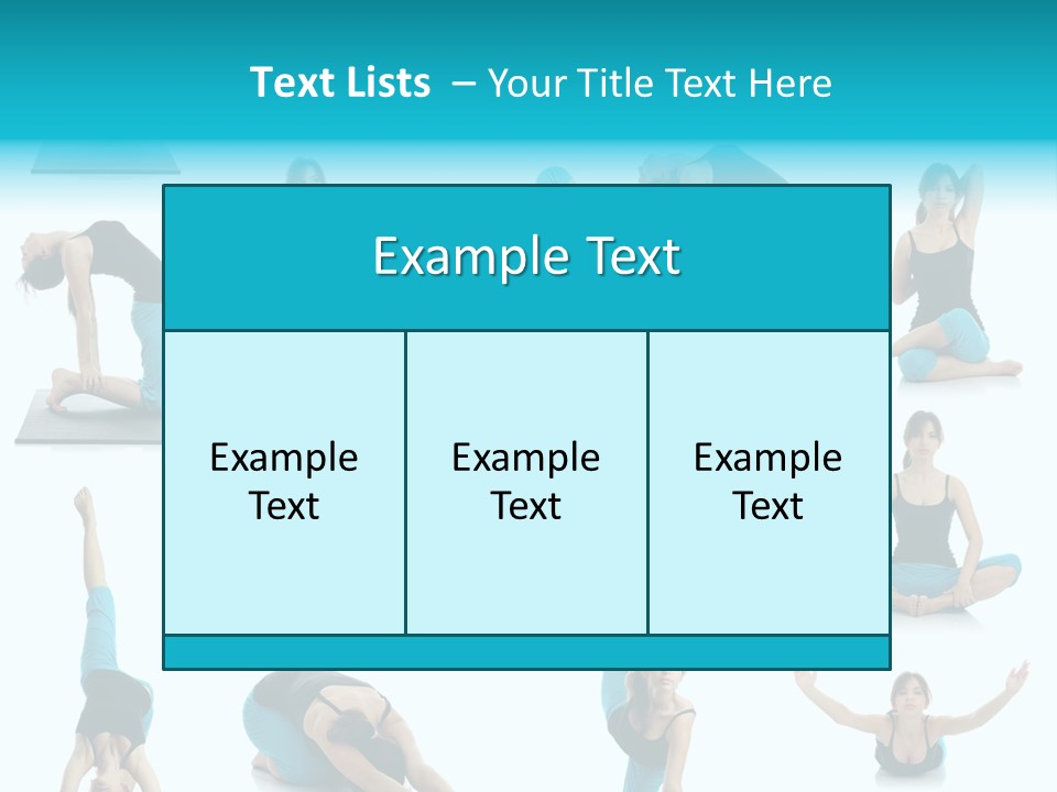 Pregnancy Exercises PowerPoint Template