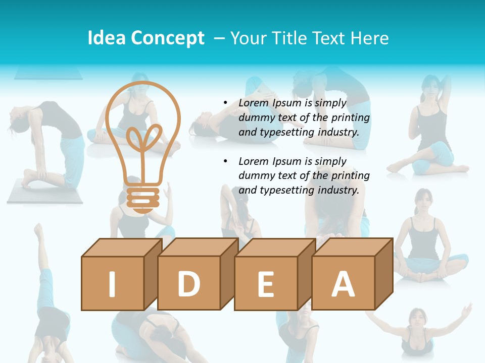 Pregnancy Exercises PowerPoint Template