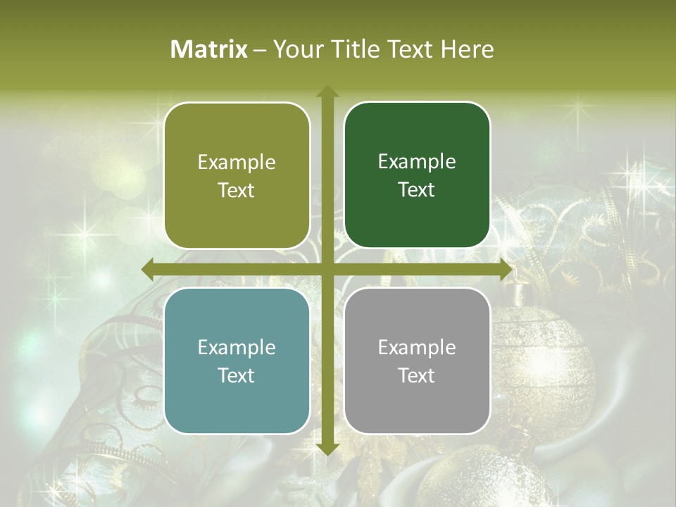 Christmas Balls PowerPoint Template