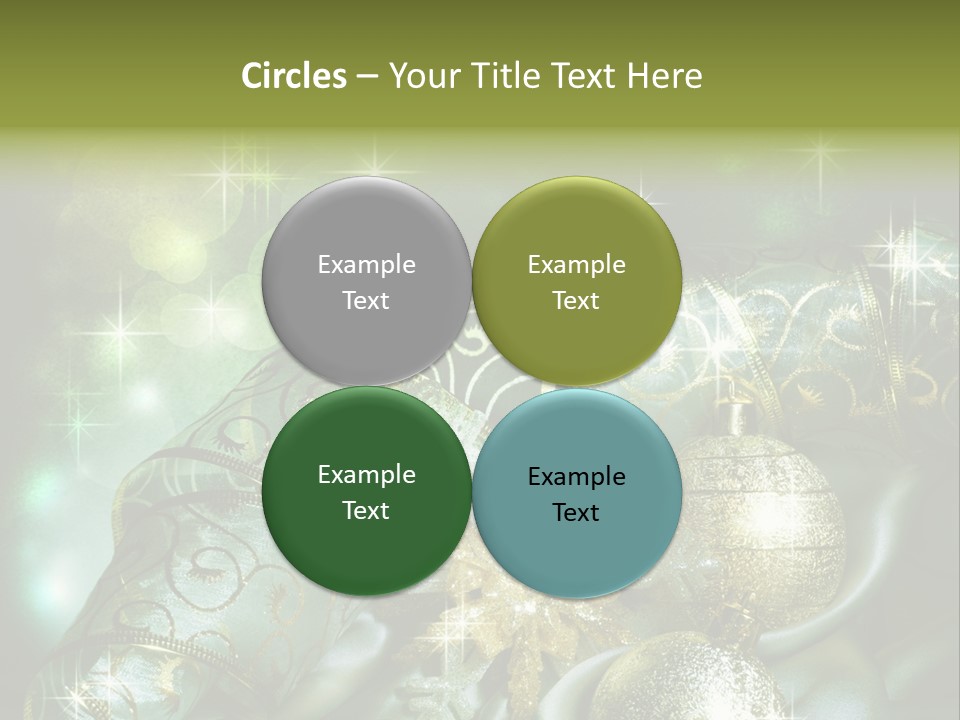 Christmas Balls PowerPoint Template