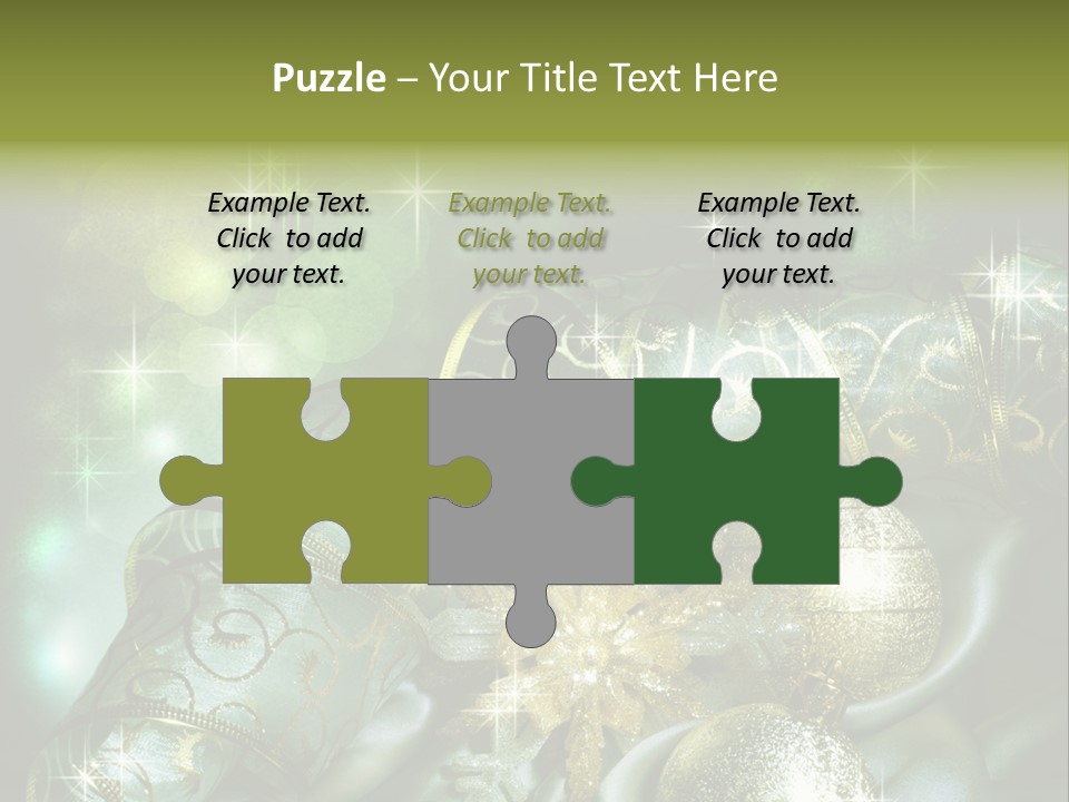 Christmas Balls PowerPoint Template